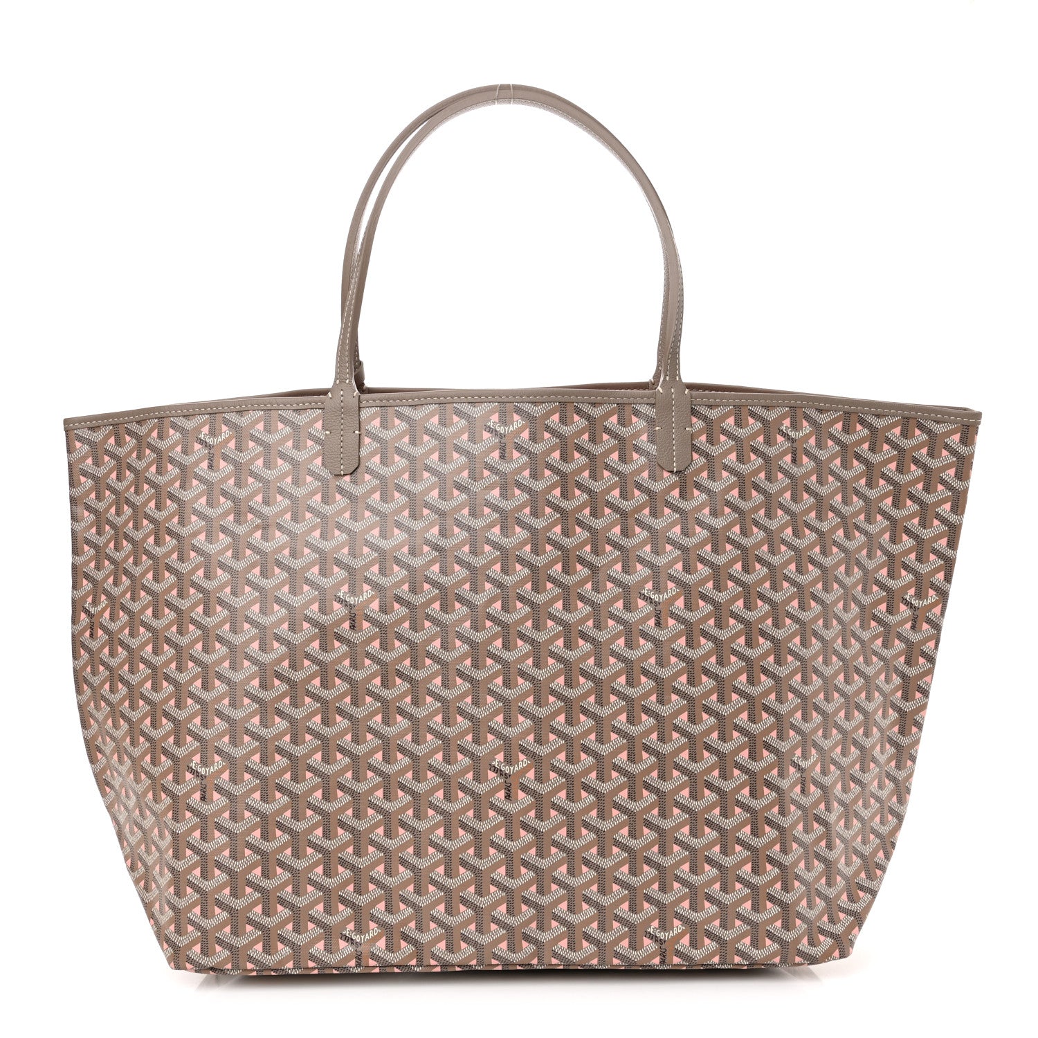 Goyard Goyardine Saint Louis Claire Voie GM Grege Powder Pink 3 of 11