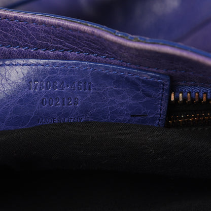 Balenciaga Agneau Giant 21 Rose Gold Hardware City Bleu Lavande 7 of 12