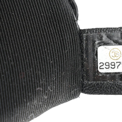 Chanel Calfskin Chain 20s Signature Hobo Black 7 of 11