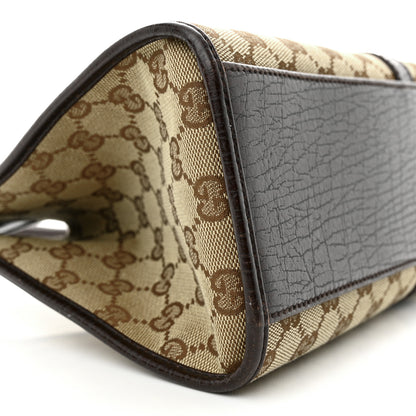 Gucci Monogram Small Bardot Bag Brown 9 of 15