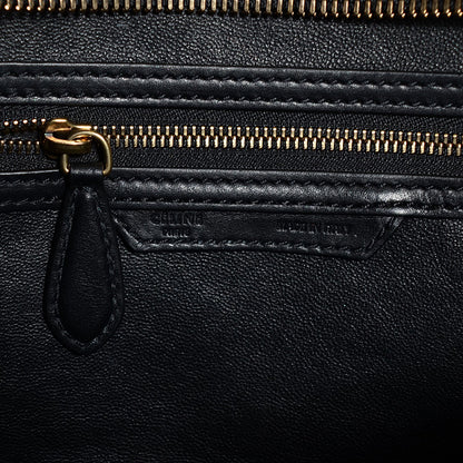 Celine Smooth Calfskin Mini Luggage Black 6 of 9
