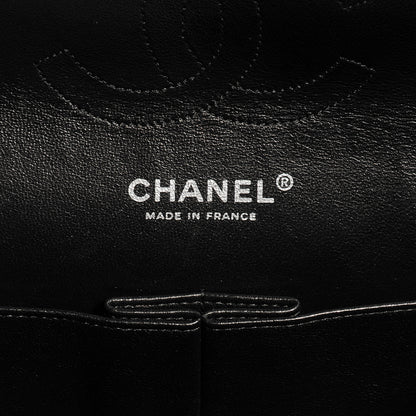 Chanel Patent Medium Double Flap Black 6 of 7