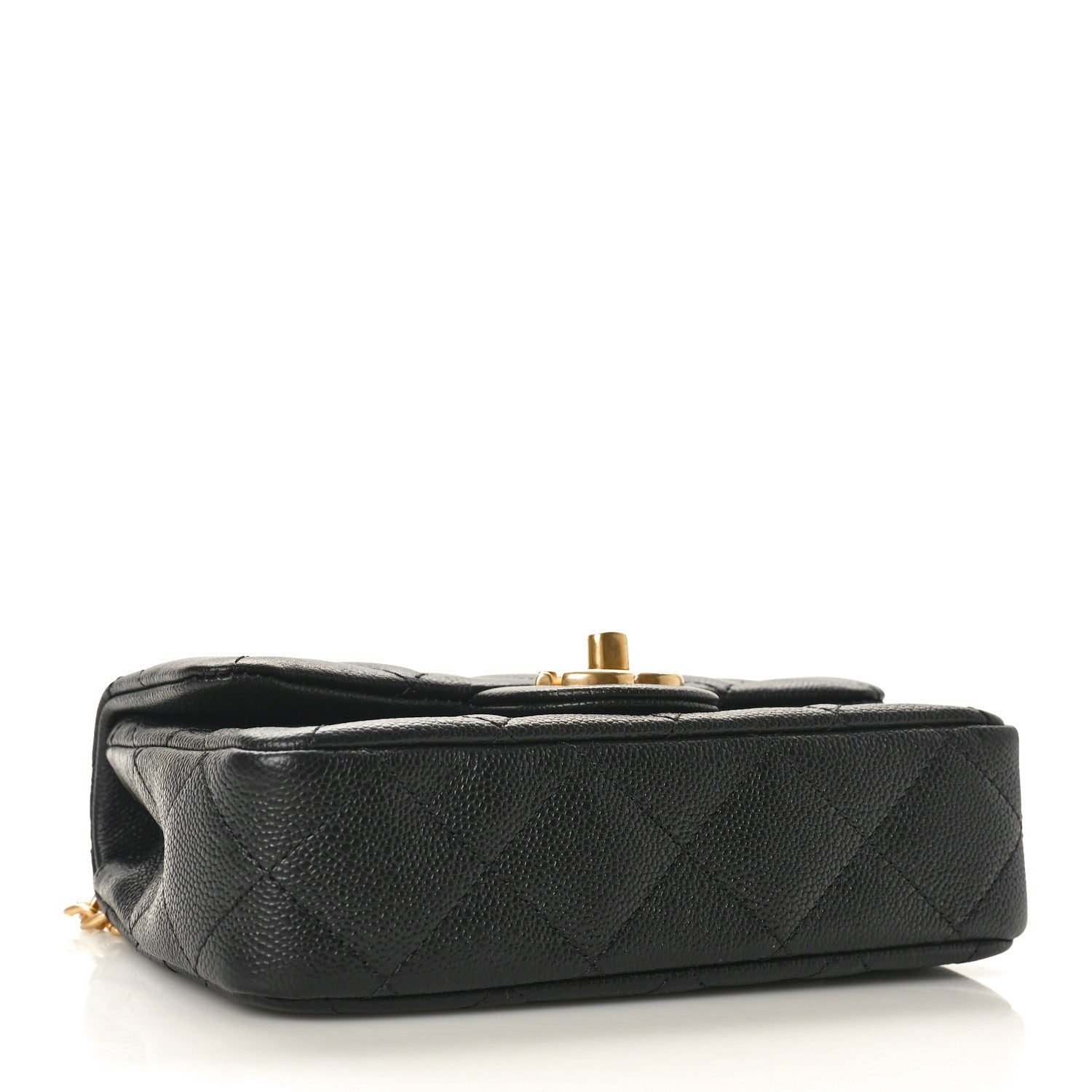 Chanel Caviar Quilted Mini Sweetheart Rectangular Flap Black 4 of 11