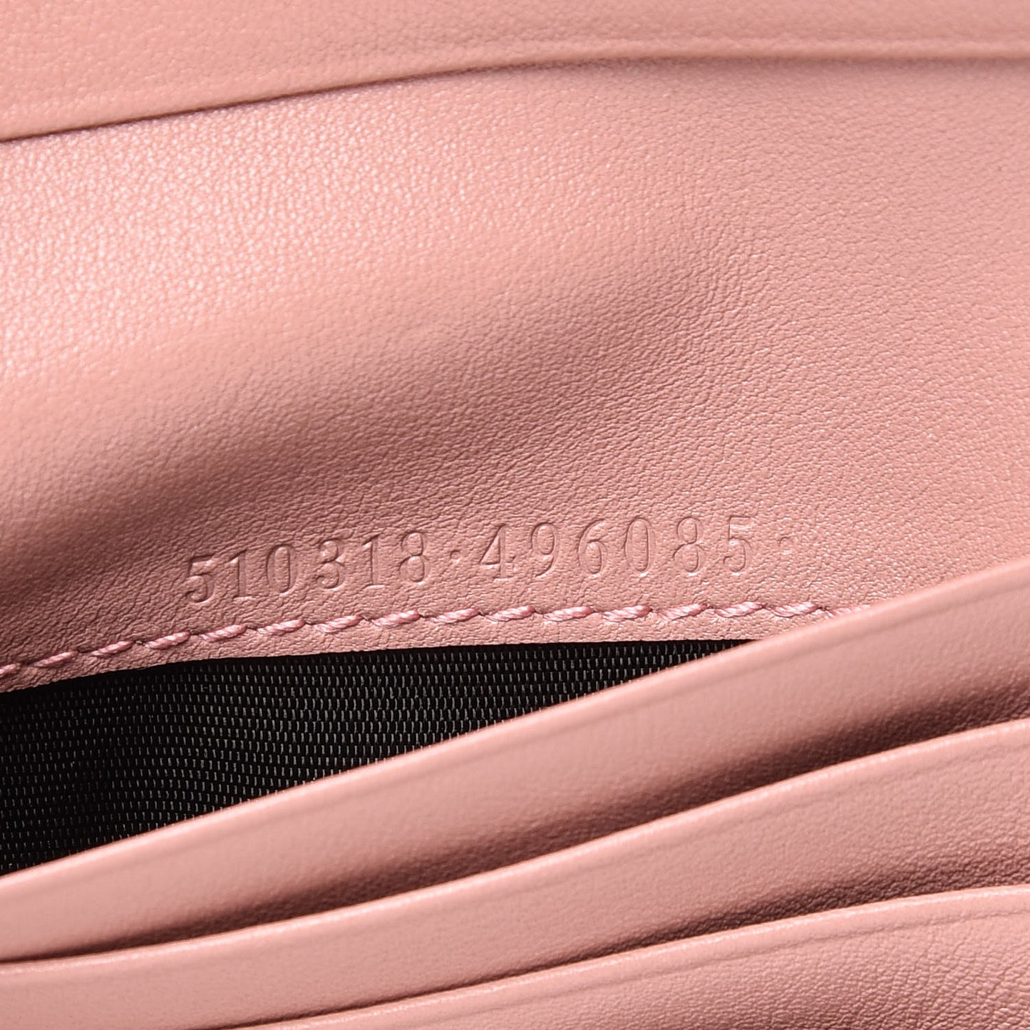 Microguccissima Bi-Fold Wallet Soft Pink
