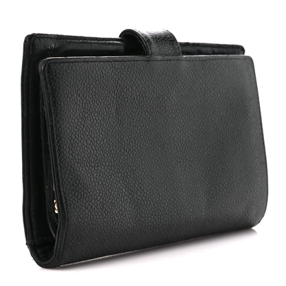 Chanel Caviar Timeless CC French Wallet Black 3 of 14