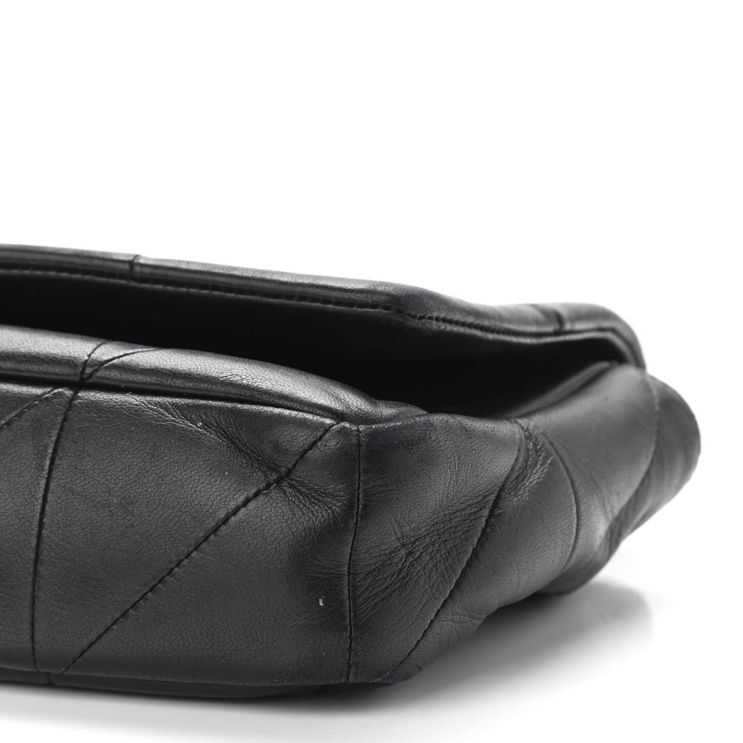 Saint Laurent Lambskin Patchwork Monogram Medium Jamie Black 9 of 14