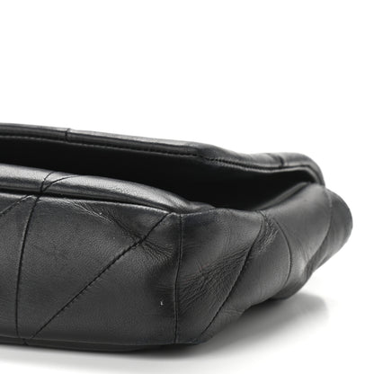 Saint Laurent Lambskin Patchwork Monogram Medium Jamie Black 9 of 14