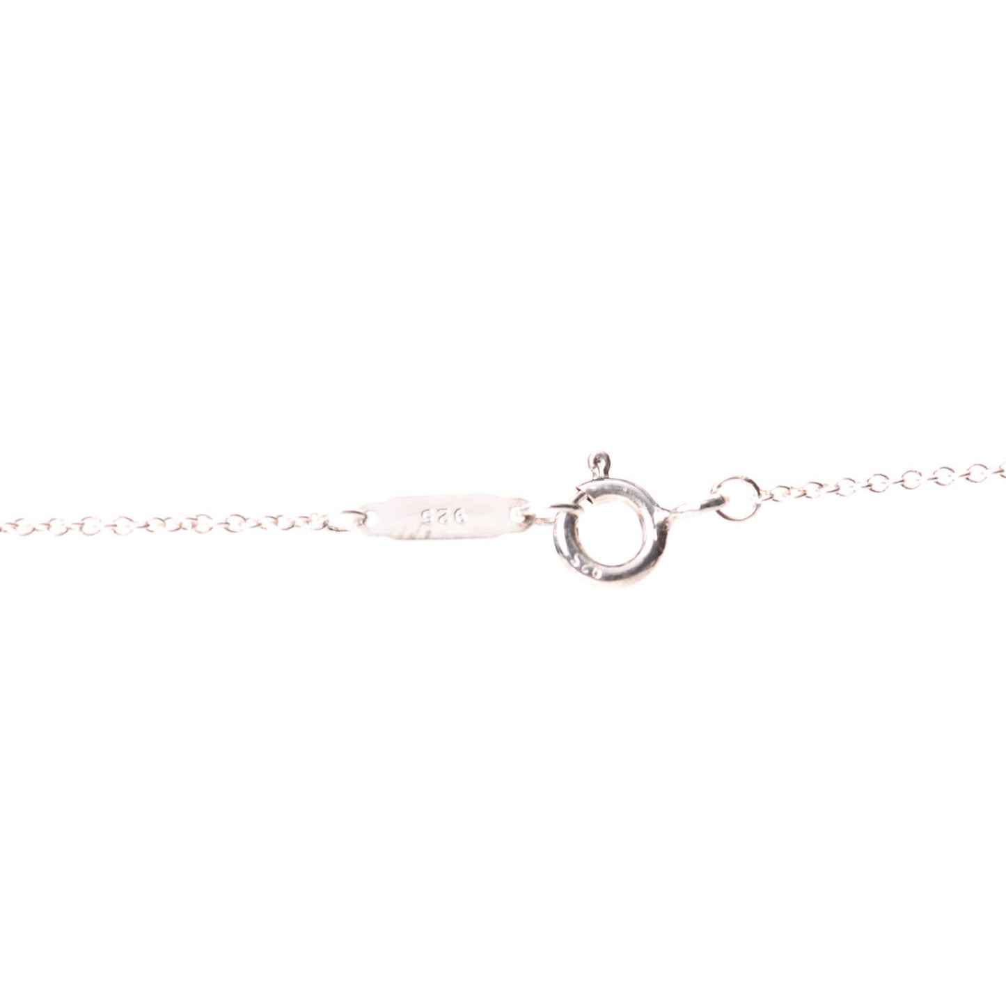 Sterling Silver Return to Tiffany Heart Key Pendant Necklace