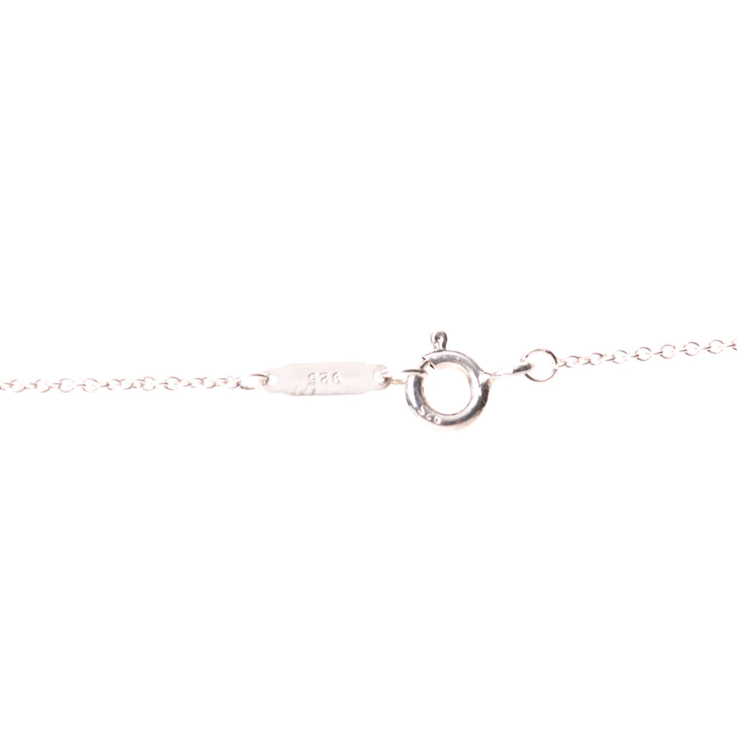 Tiffany Sterling Silver Return to Tiffany Heart Key Pendant Necklace 3 of 5