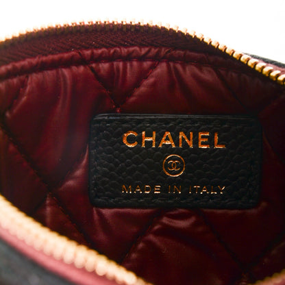 Chanel Caviar Quilted Small Pouch Black 6 of 7