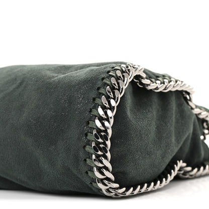 Stella McCartney Shaggy Deer Mini Falabella Fold Over Tote Pine 9 of 10