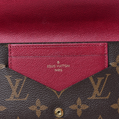 Louis Vuitton Monogram Jeanne Wallet Fuchsia 7 of 13