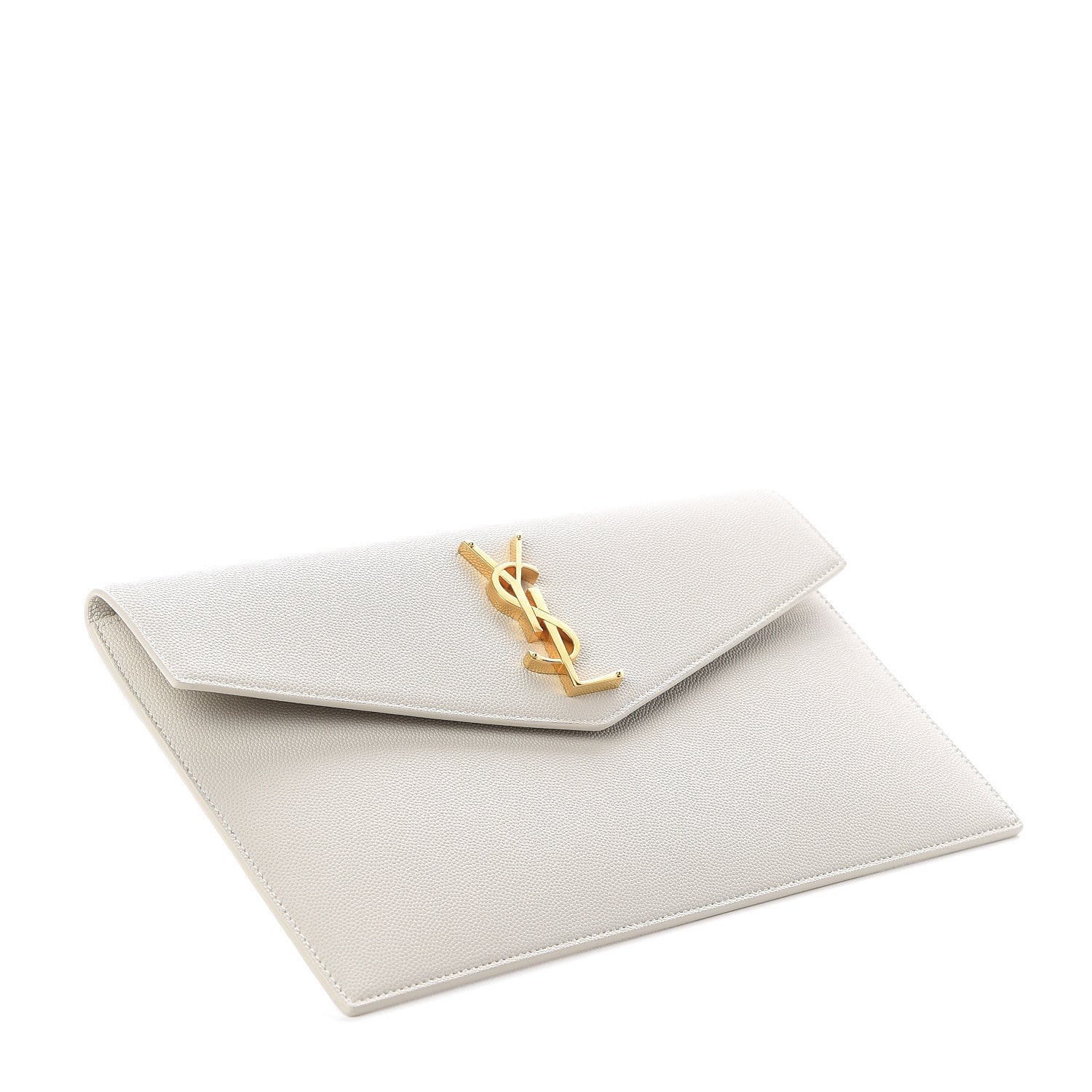 Saint Laurent Grain De Poudre Uptown Pouch Crema Soft 3 of 6