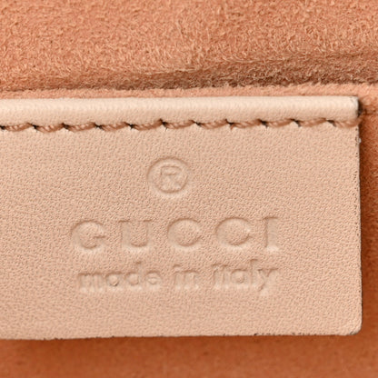 Gucci GG Supreme Monogram Studded Small Padlock Shoulder Bag White 6 of 14