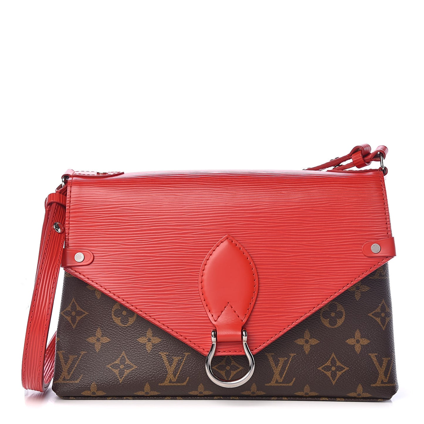 Monogram Epi Saint Michel Coquelicot