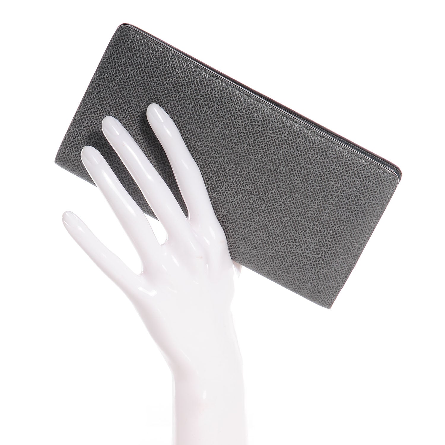 Louis Vuitton Taiga Brazza Wallet Glacier 2 of 7