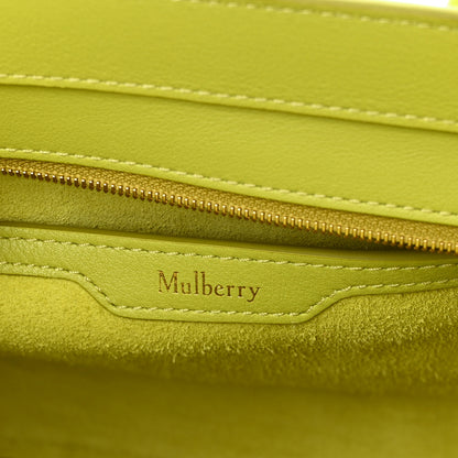 Mulberry Small Classic Silky Calfskin Mini Zipped Bayswater Meadow Green 6 of 9