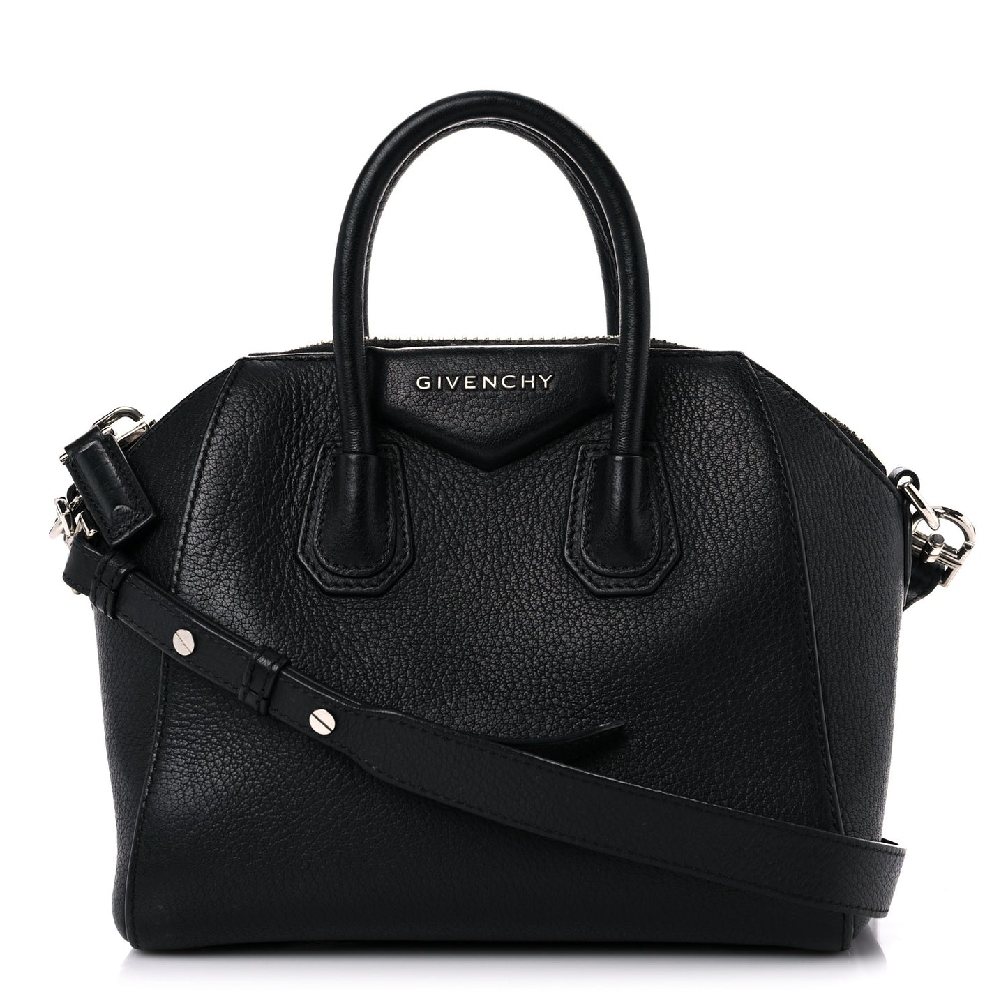 Sugar Goatskin Mini Antigona Black