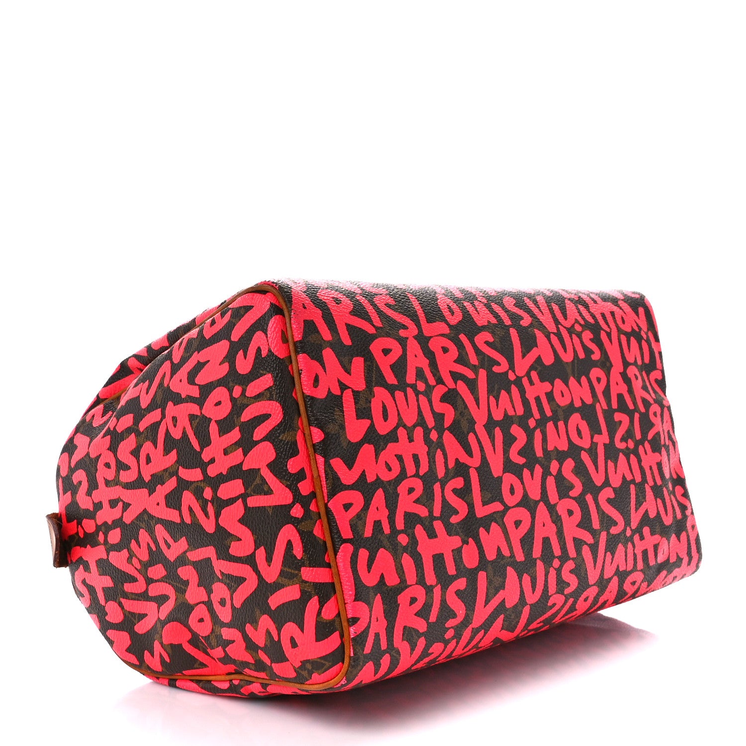 Louis Vuitton Monogram Graffiti Speedy 30 Fuchsia 4 of 11
