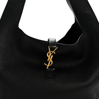 Saint Laurent Grained Deerskin Bea Tote Black 8 of 15
