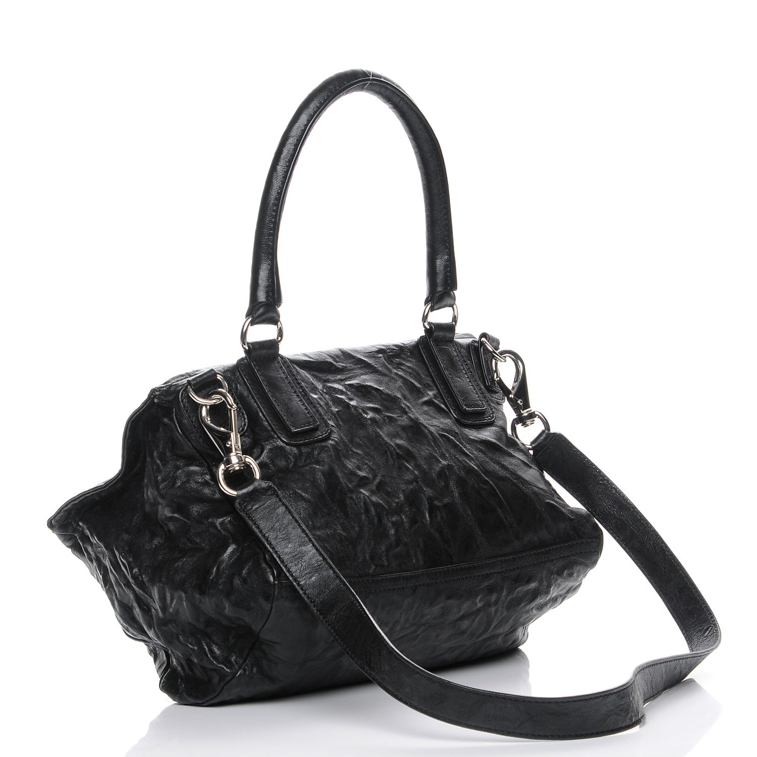 Givenchy Tumbled Sheepskin Medium Pandora Black 3 of 10