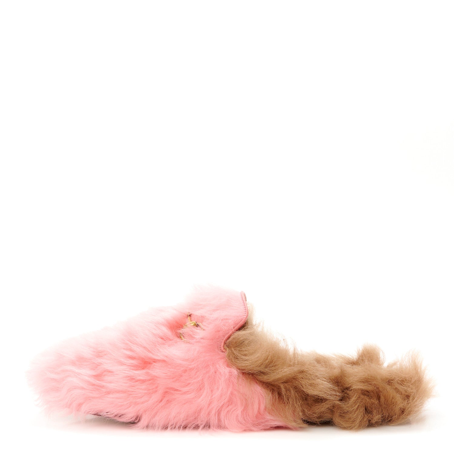 Gucci Merino Wool Womens Princetown Slippers 40 Pink 1 of 8