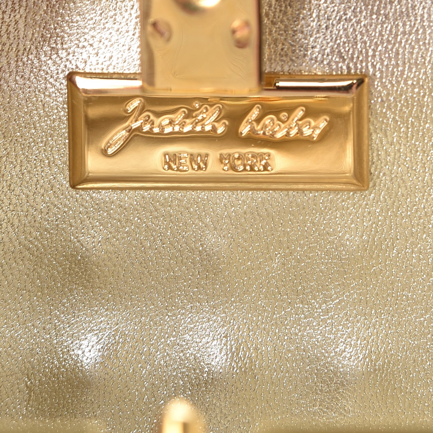 Judith Leiber Austrian Crystal Princess Minaudiere Light Brown 8 of 9