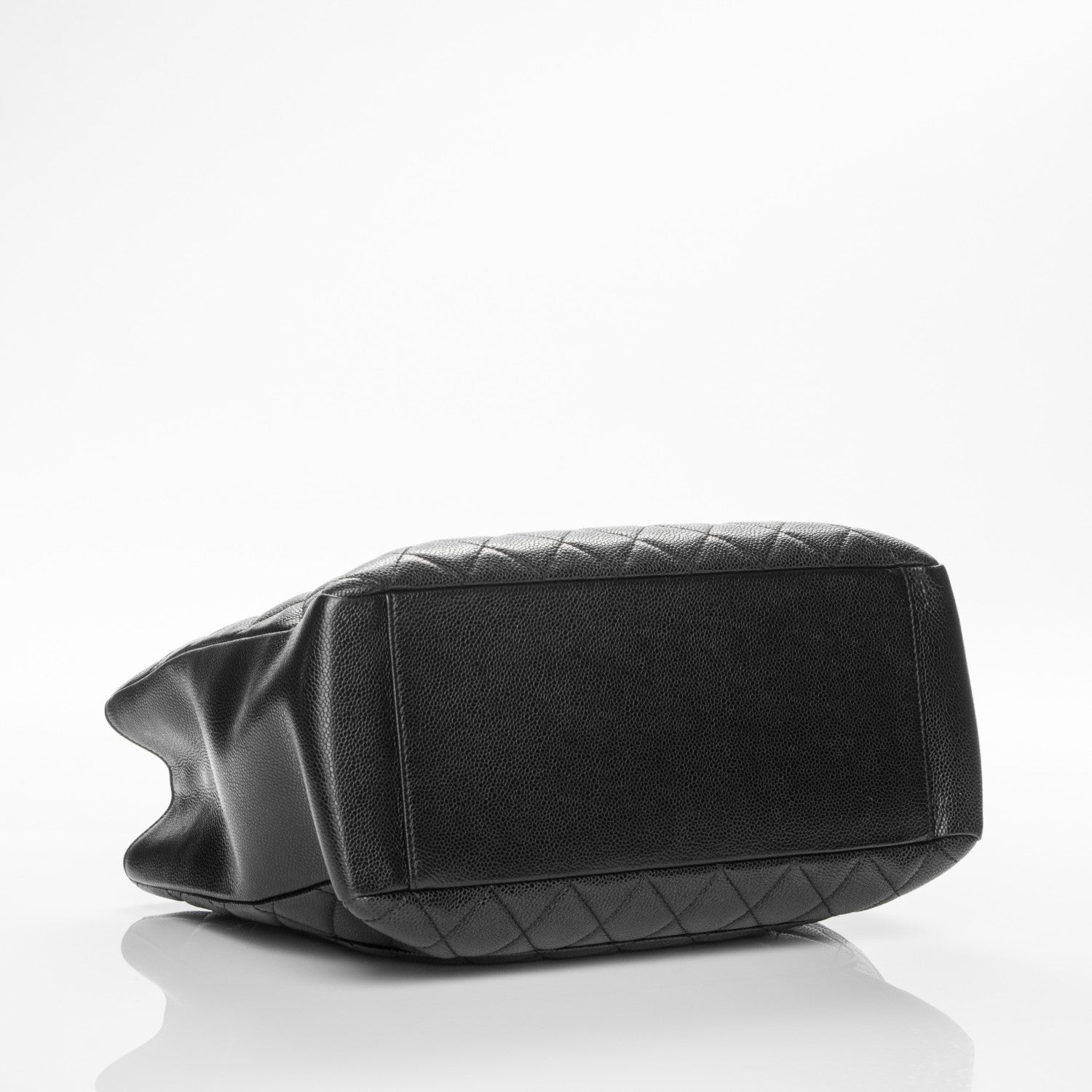 Chanel Caviar Quilted Grand Shopping Tote GST Black 4 of 7