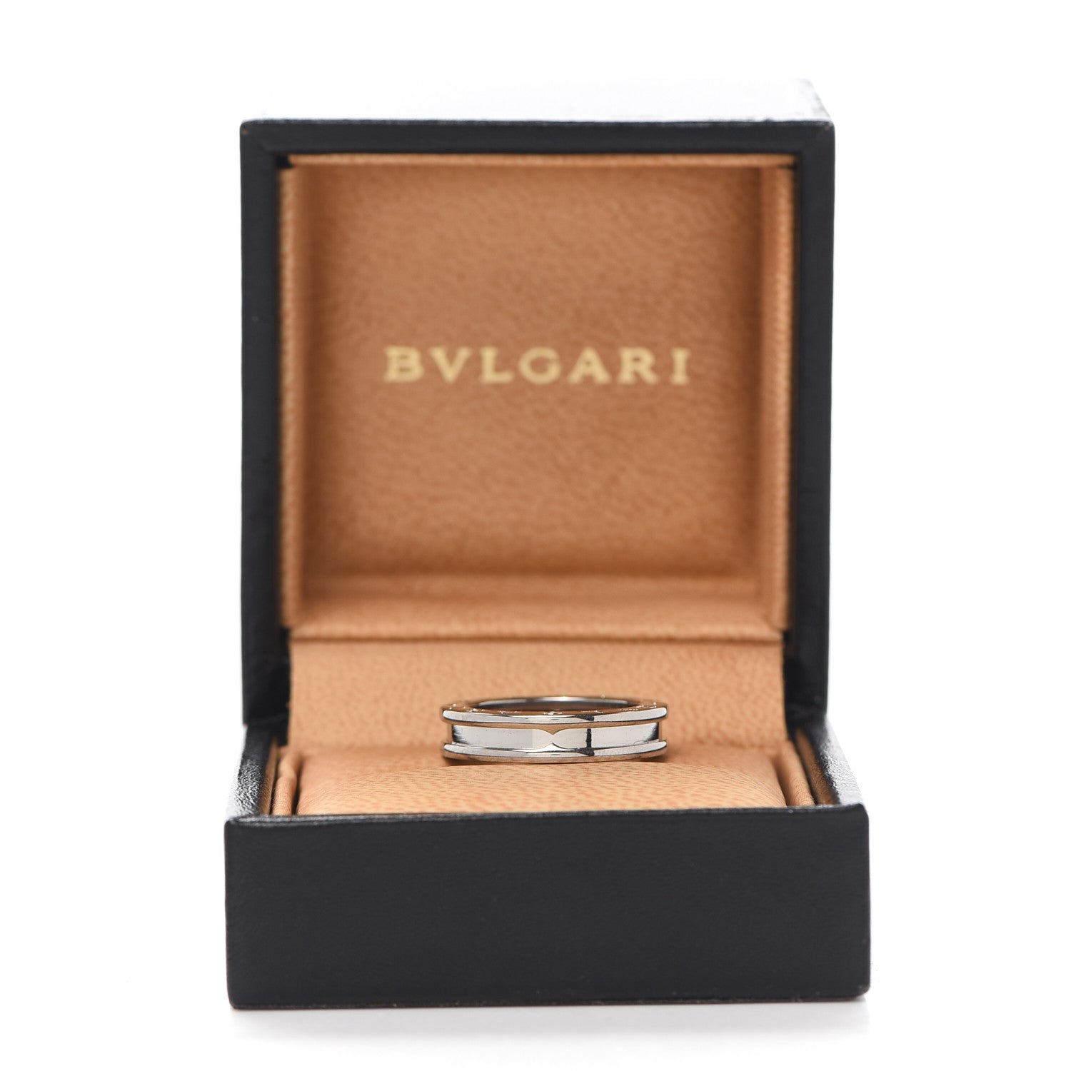 Bulgari 18K White Gold B.Zero1 One-Band Ring 52 6 6 of 6