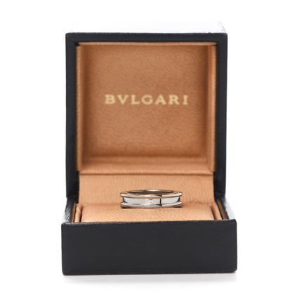 Bulgari 18K White Gold B.Zero1 One-Band Ring 52 6 6 of 6