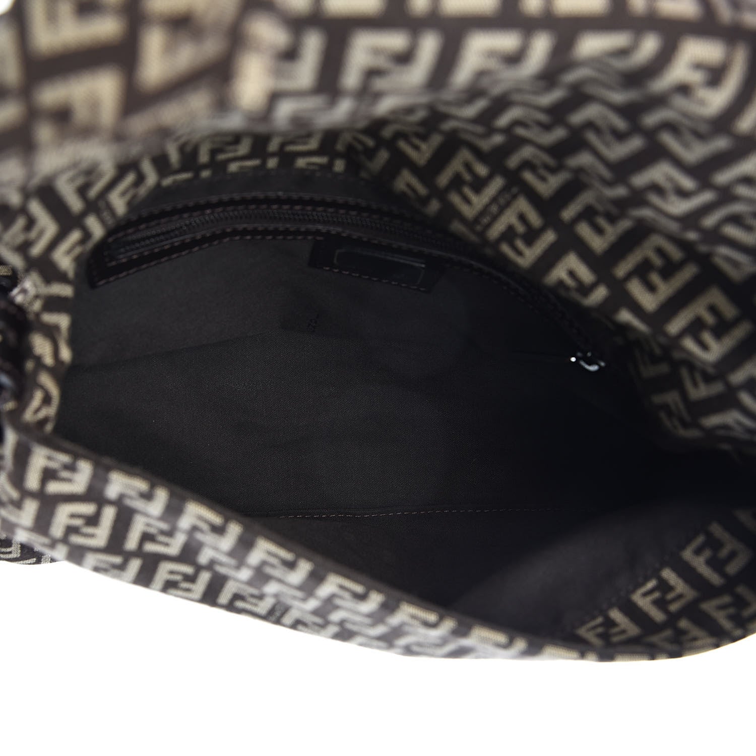 Fendi Zucchino Vitello Mama Baguette Testa di Moro Beige 5 of 9