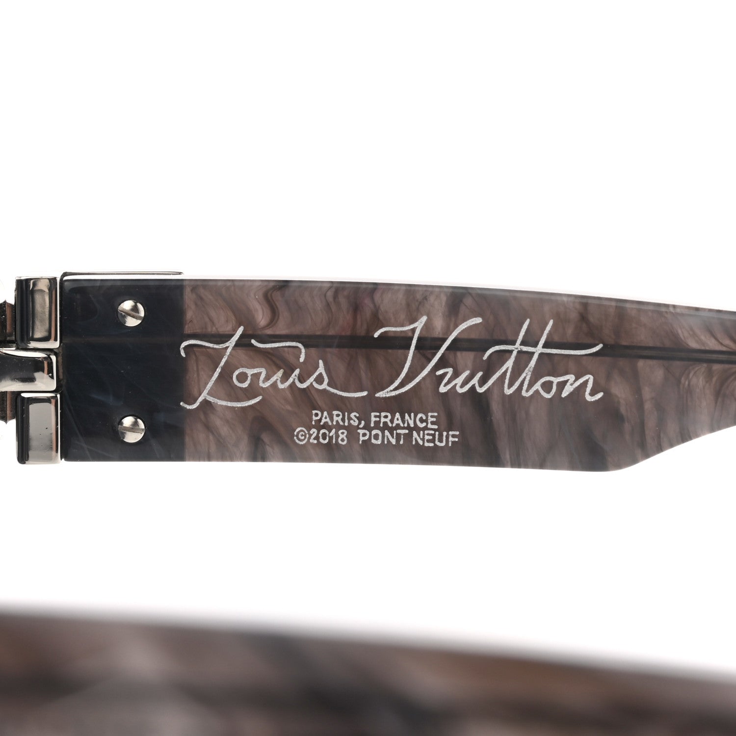Louis Vuitton Acetate 1.1 Millionaires Z1326W Sunglasses Grey 5 of 9