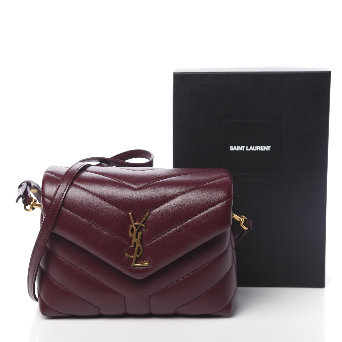 Calfskin Y Quilted Monogram Toy Loulou Monogram Crossbody Bag Rouge Legion