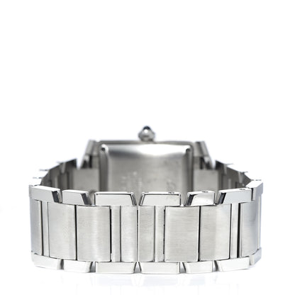 Cartier Stainless Steel 28mm Tank Francaise Automatic Watch 4 of 9