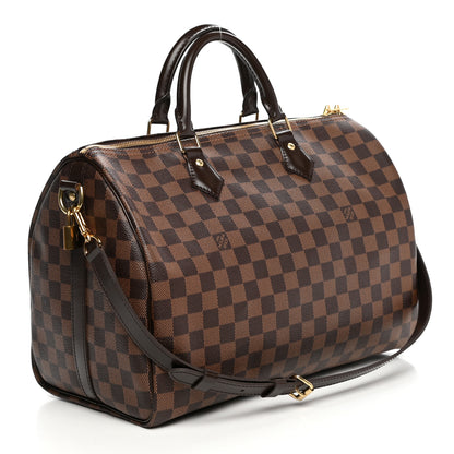 Louis Vuitton Damier Ebene Speedy Bandouliere 35 3 of 11