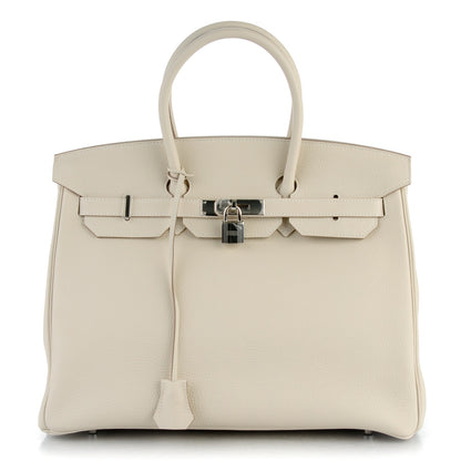 Hermes Togo Birkin 35 Craie 1 of 26