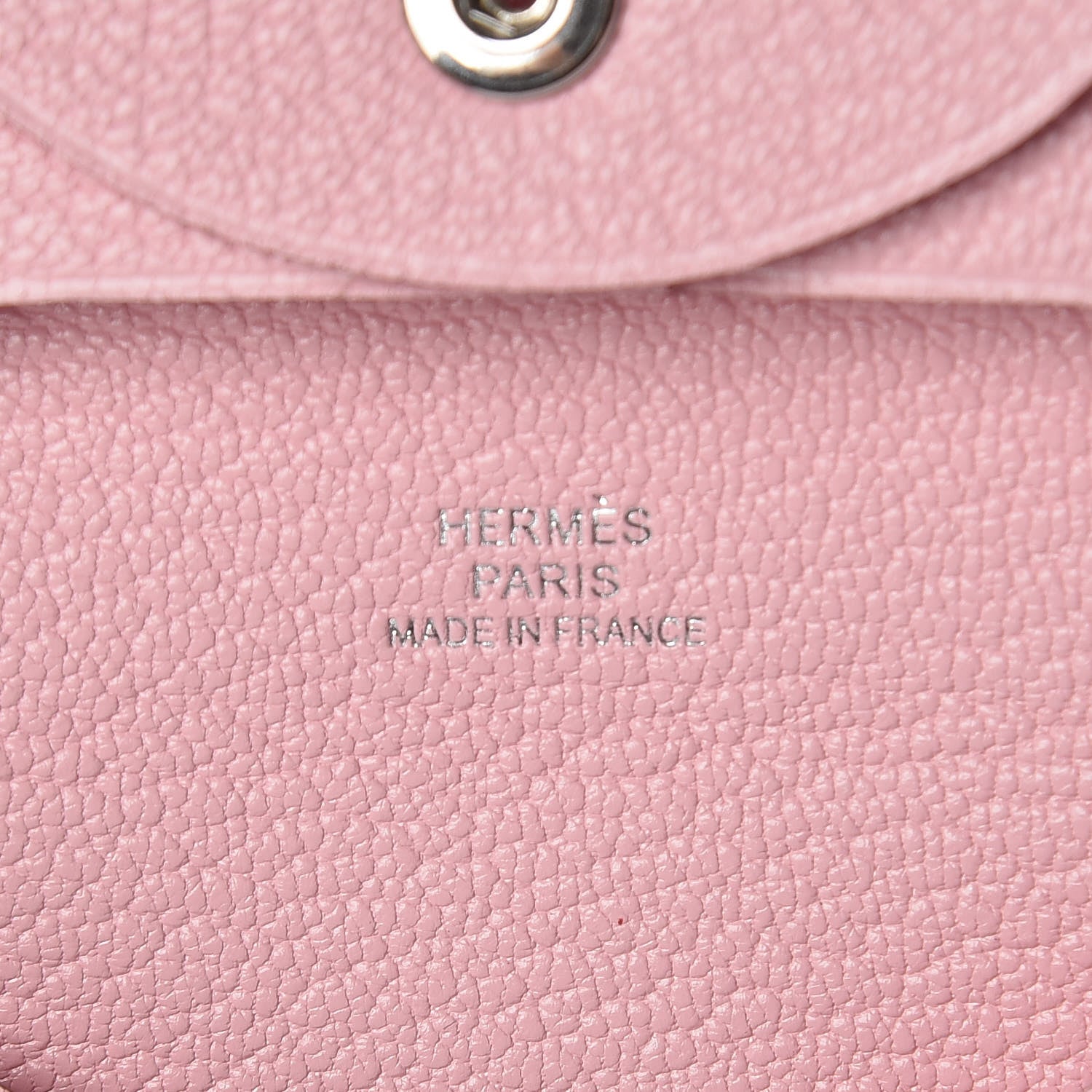 Hermes Chevre Mysore Bastia Coin Purse Rose Sakura 6 of 8