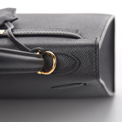 Hermes Epsom Kelly Sellier 25 Black 10 of 35