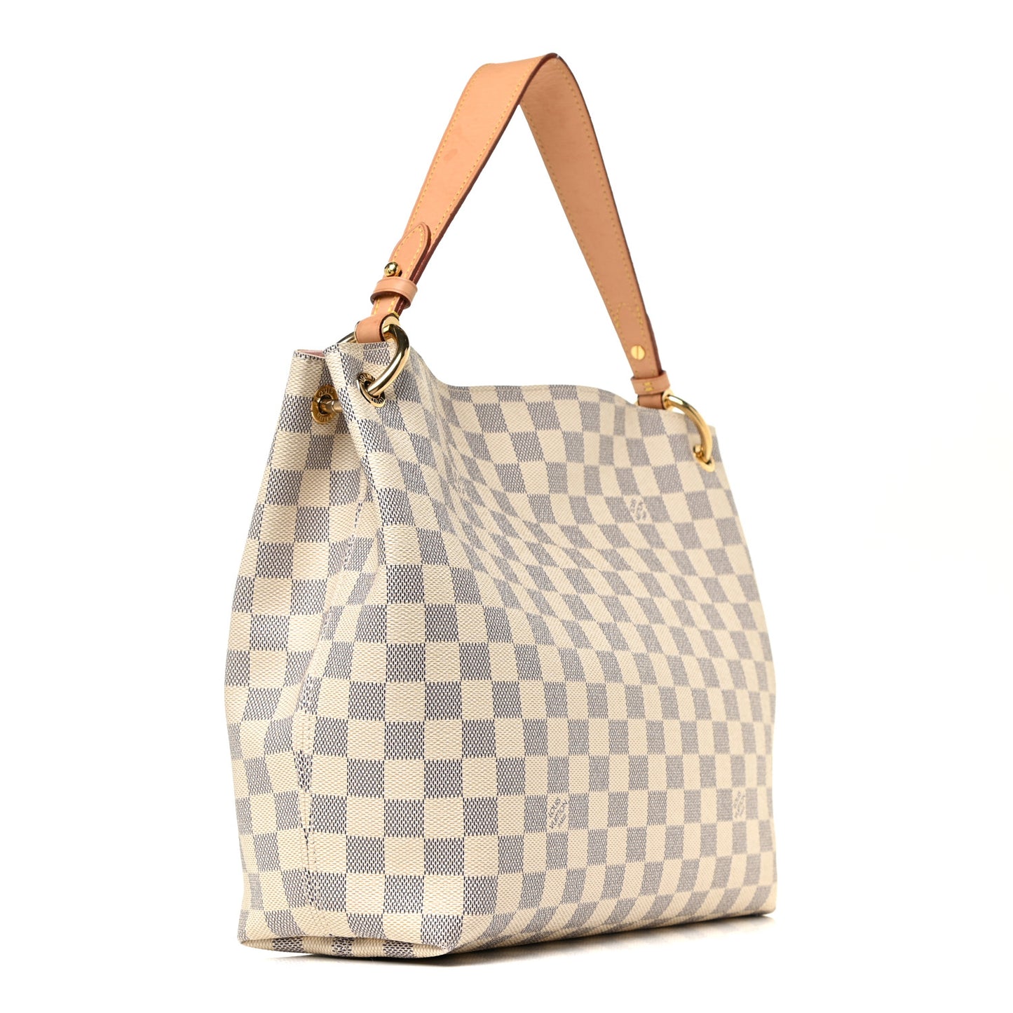 Damier Azur Graceful PM Rose Ballerine