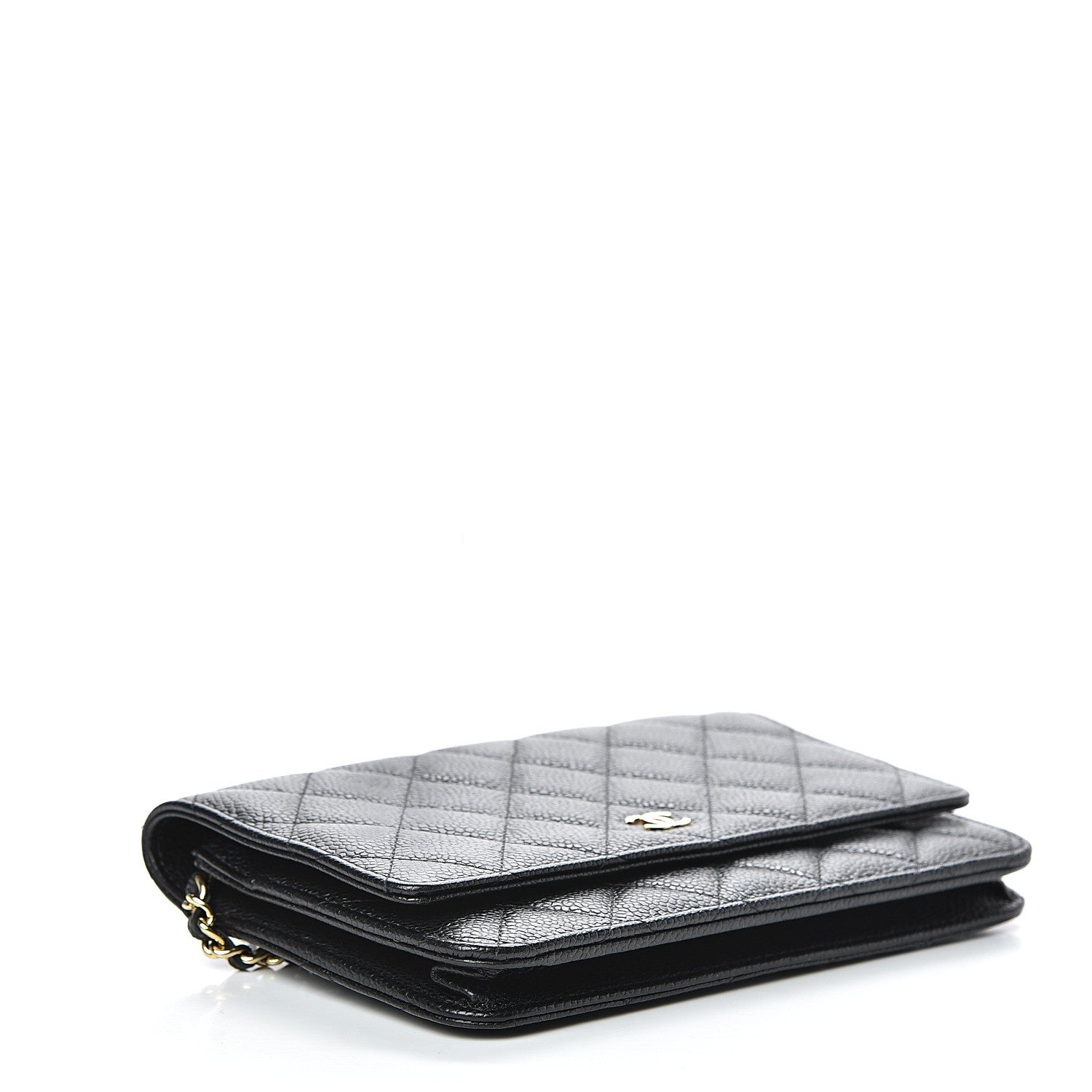 Chanel Caviar Quilted Wallet On Chain WOC Black 3 of 13