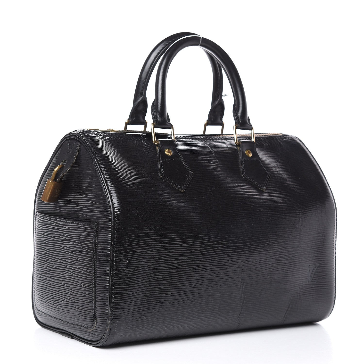 Louis Vuitton Epi Speedy 30 Black 3 of 17