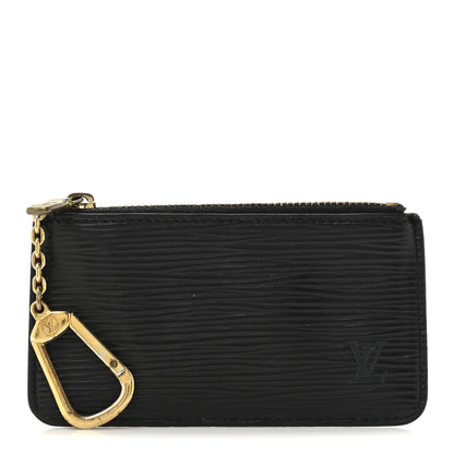 Louis Vuitton Epi Key Pouch Black 1 of 8