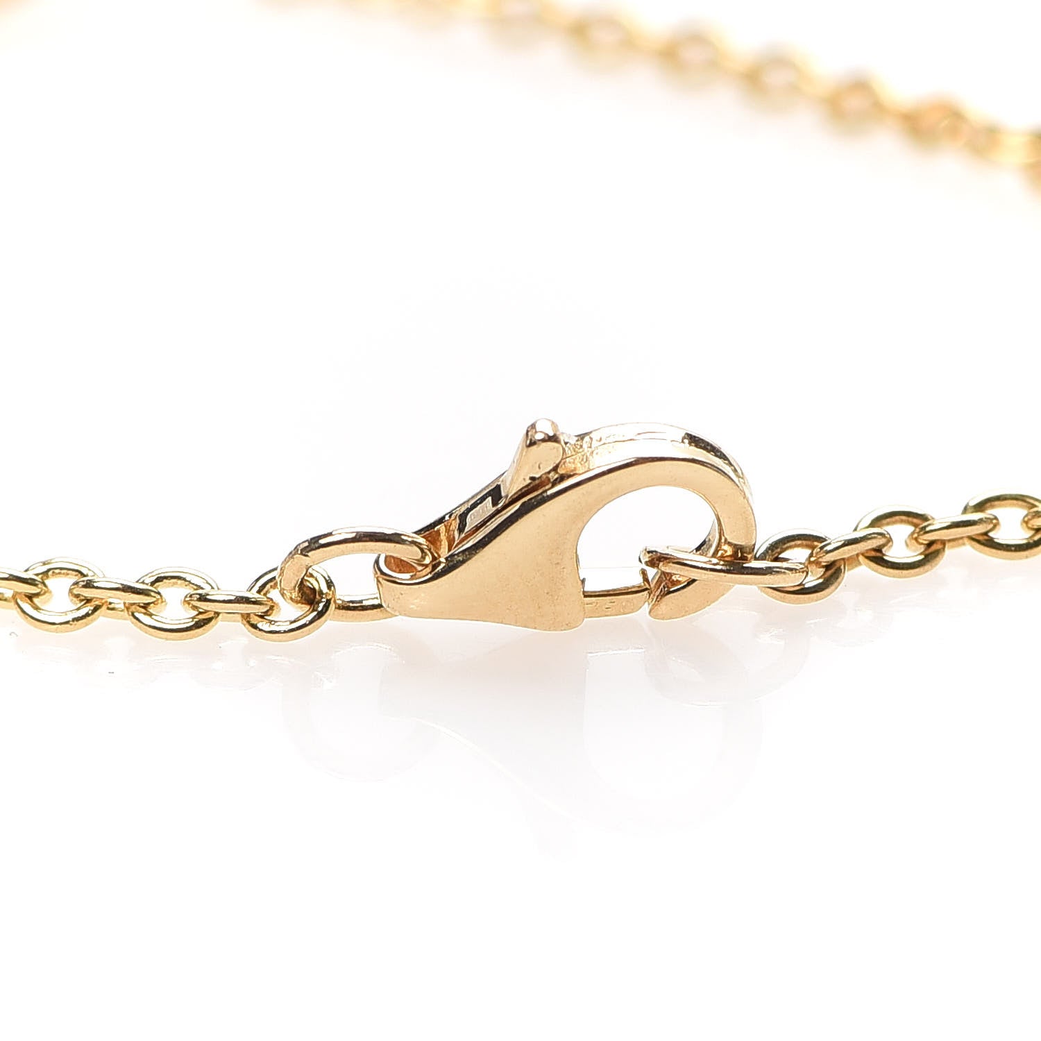 Cartier 18K Yellow Gold Interlocking LOVE Bracelet 4 of 7