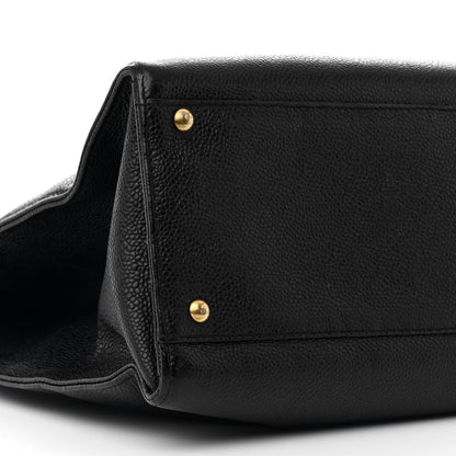 Chanel Caviar CC Shopper Tote Black 10 of 20