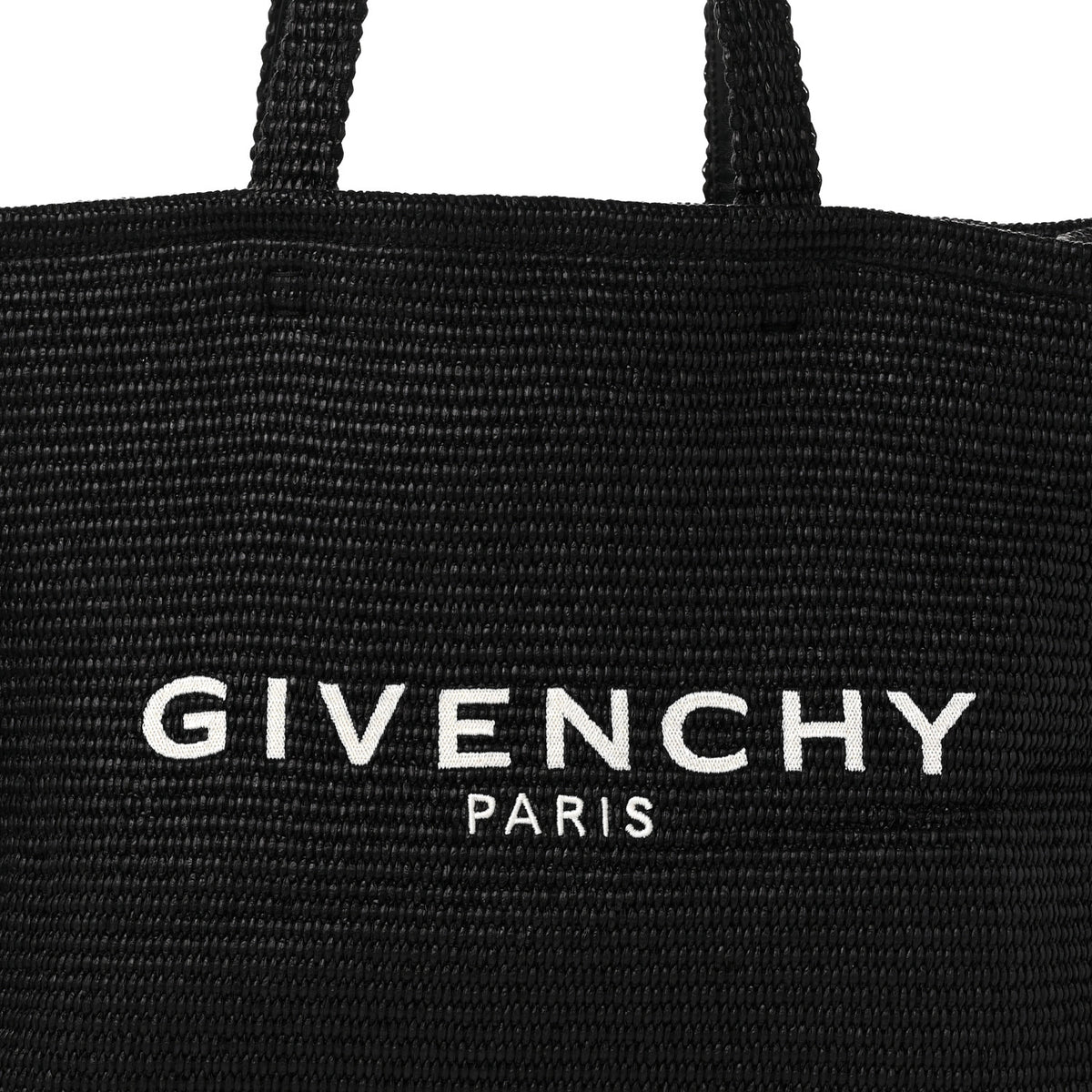 Givenchy Raffia Large G Shopping Tote Black 8 of 10