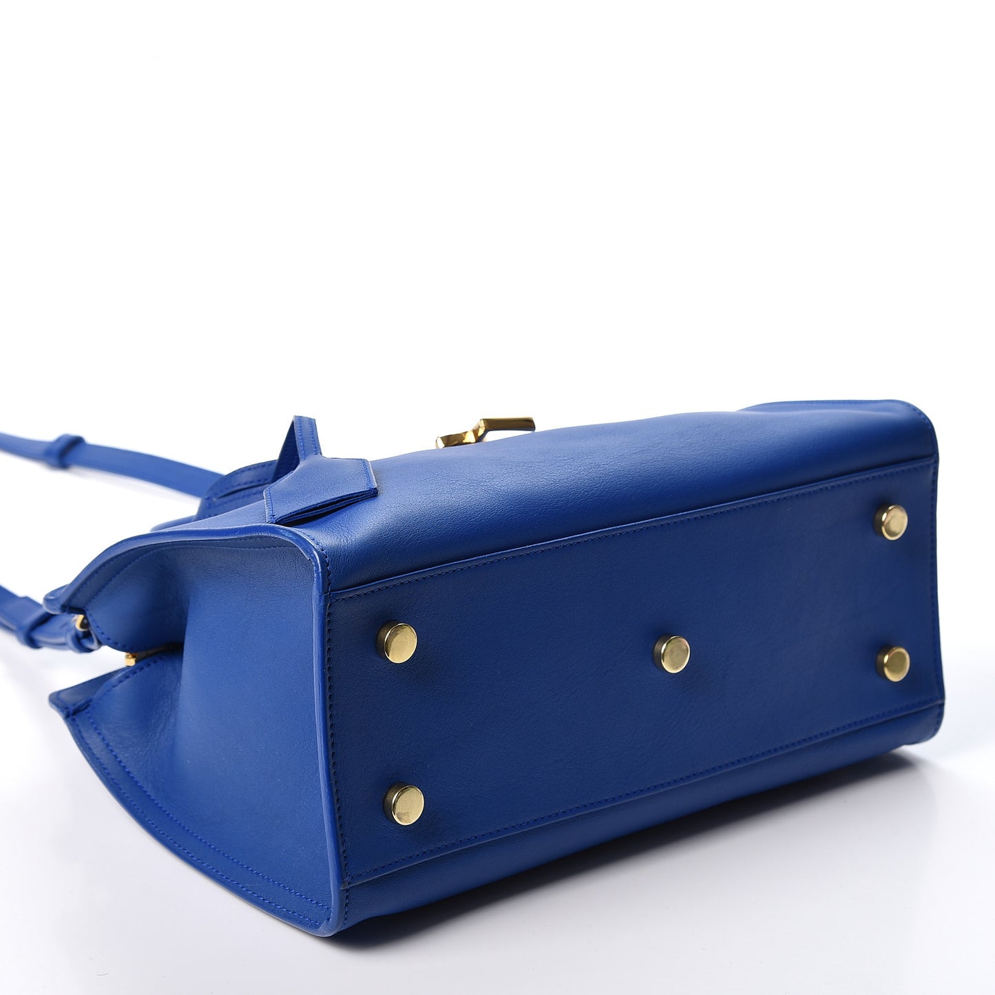 Calfskin Monogram Baby Cabas Blue Majorelle
