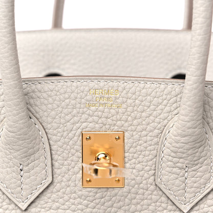 Hermes Togo Birkin 25 Gris Perle 7 of 11