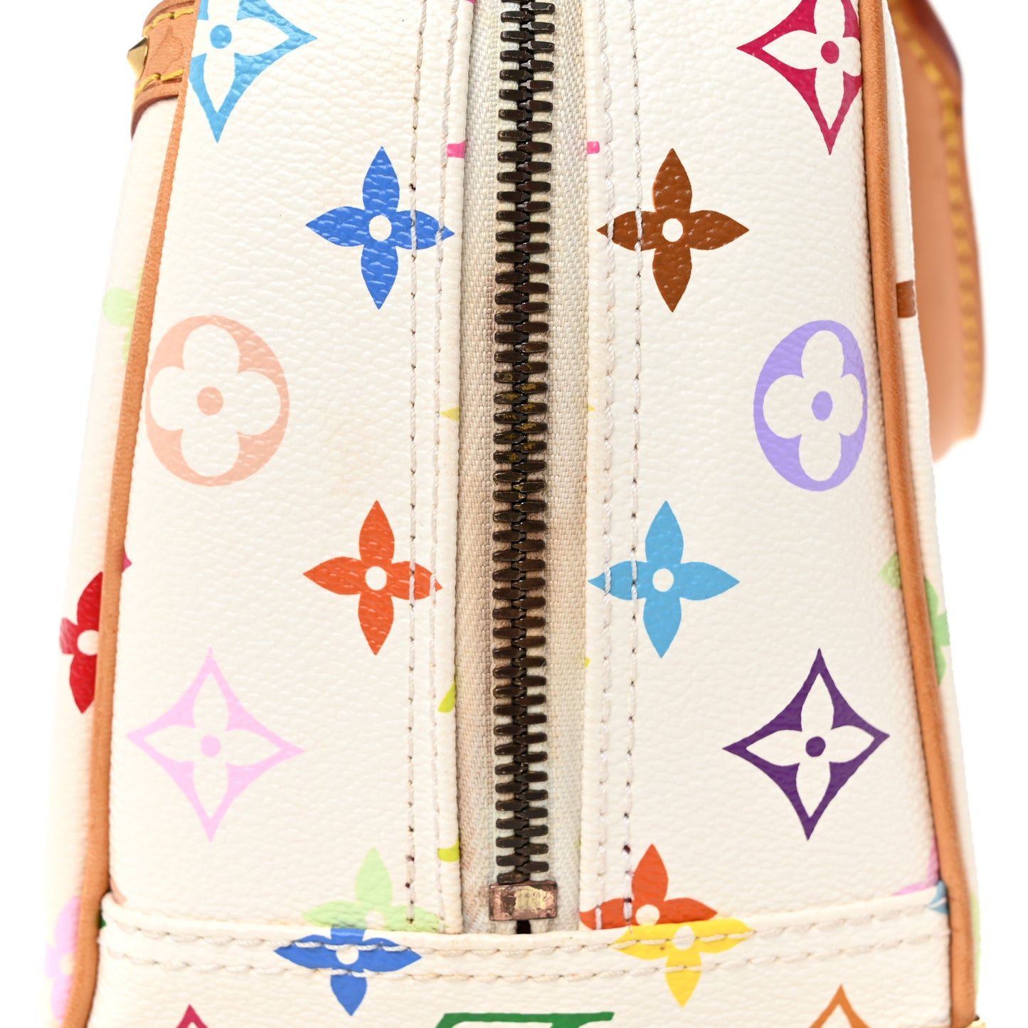 Monogram Multicolor Trouville White