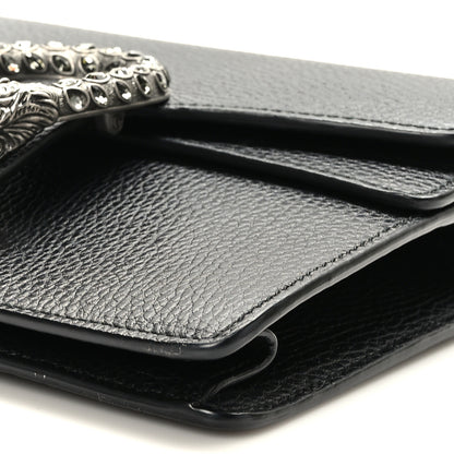 Gucci Calfskin Mini Dionysus Shoulder Bag Black 9 of 10
