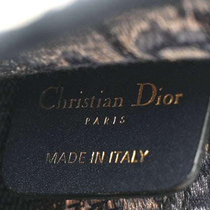 Christian Dior Oblique Mini Book Tote Blue Multicolor 6 of 9